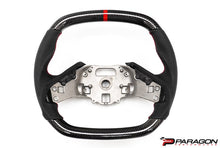 Load image into Gallery viewer, PARAGON PERFORMANCE C8 Z06 STYLE CORVETTE CARBON FIBER STEERING WHEEL
