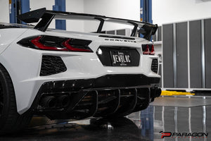 PARAGON C8 CORVETTE REAR DIFFUSER STRAKES