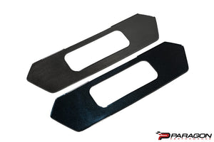 PARAGON PERFORMANCE C8 CORVETTE LICENSE PLATE INSERT - CARBON FIBER OR CARBON FLASH