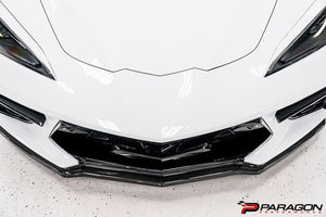 PARAGON PERFORMANCE C8 CORVETTE CARBON FIBER 3PC FRONT LIP/SPOILER