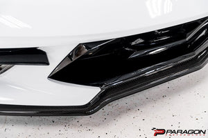 PARAGON PERFORMANCE C8 CORVETTE CARBON FIBER 3PC FRONT LIP/SPOILER