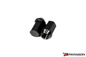 PARAGON PERFORMANCE TITANIUM BLACK C8 CORVETTE LUG NUTS - M14X1.5