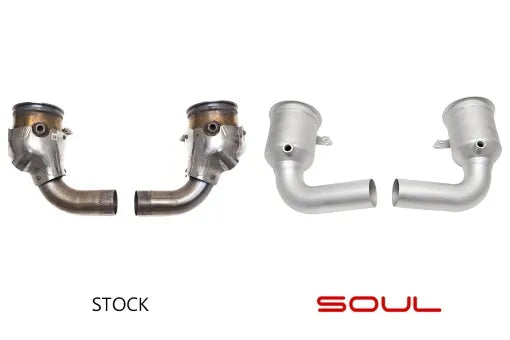 Porsche 992 Turbo Sport Catalytic Converters