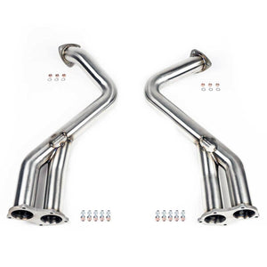 Fabspeed Porsche 718 GT4 / GTS / Spyder Over Axle Link Pipes (2020+)