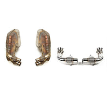 Load image into Gallery viewer, Fabspeed Porsche 991.2 GT3 / GT3 RS Side Muffler Bypass Pipes (2017-2019)
