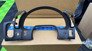 2005 - 2013 Corvette C6 Grand Sport 427 Gauge Cluster Speedo Bezel Trim CYBER GREY Pods Power Top Convertible