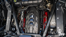 Load image into Gallery viewer, C8 CORVETTE CARBON FIBER ENGINE COVER
