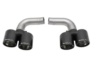 Porsche 997.1 Carrera Muffler Bypass Pipes