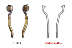 Ferrari FF / GTC4Lusso V12 SOUL Competition Downpipes