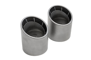 Porsche 718 GT4 RS / Spyder RS Weissach-Style Titanium Bolt-On Exhaust Tips