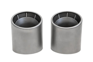 Porsche 718 GT4 RS / Spyder RS Weissach-Style Titanium Bolt-On Exhaust Tips