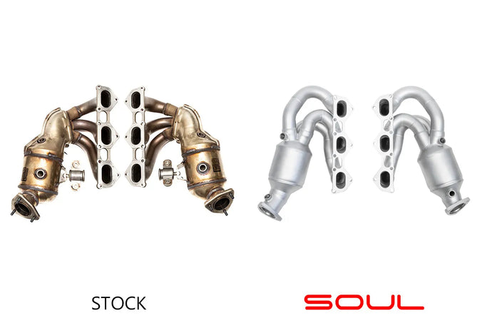 Porsche 718 GT4 / Spyder / GTS 4.0L SOUL Street Headers
