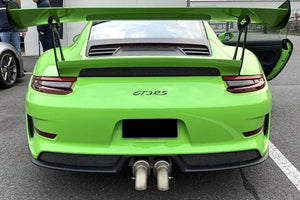 Porsche 991 GT3 / GT3 RS SOUL Bolt-On Resonated Turn Down Exhaust Tips