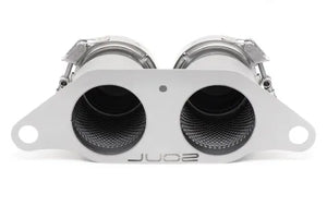 Porsche 991 GT3 / GT3 RS SOUL Bolt-On Resonated Turn Down Exhaust Tips