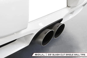 Porsche 718 Boxster  Cayman SOUL Bolt-On X-Pipe With Tips