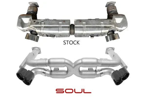 Porsche 996 Turbo Competition X-Pipe Exhaust System