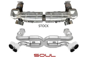 Porsche 996 Turbo Sport X-Pipe Exhaust System