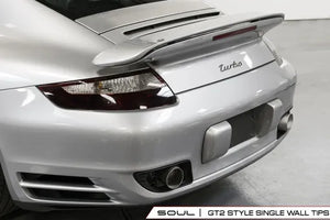 Porsche 997.1 Turbo Competition X-Pipe Exhaust System