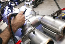 Load image into Gallery viewer, Porsche 997.2 Turbo Competition X-Pipe Exhaust System
