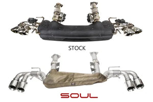 Chevrolet C8 Corvette SOUL Valved Exhaust Package (non-NPP)