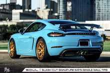 Load image into Gallery viewer, Porsche 718 Boxster  Cayman SOUL Bolt-On X-Pipe With Tips
