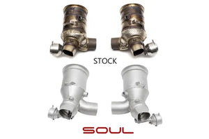 Porsche 991.2 GT2 RS SOUL Cat Bypass Pipes