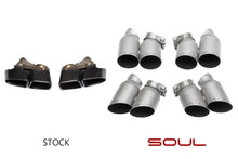 Load image into Gallery viewer, Porsche 991 Turbo Bolt On Exhaust Tips
