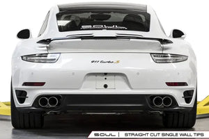 Porsche 991 Turbo Sport X-Pipe Exhaust System