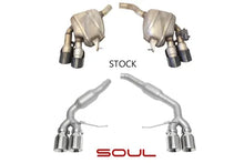 Load image into Gallery viewer, Porsche Macan 2.0T SOUL Resonated Muffler Bypass Exhaust
