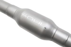 Porsche Macan S  GTS  Turbo SOUL Resonated Muffler Bypass Exhaust