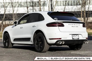 Porsche Macan 2.0T SOUL Resonated Muffler Bypass Exhaust