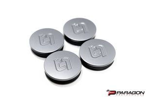 TITAN 7 MACHINE BLACK CENTER CAPS