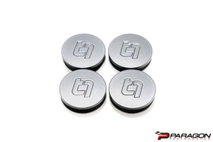 TITAN 7 MACHINE BLACK CENTER CAPS