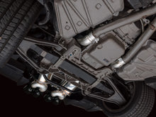 Load image into Gallery viewer, AWE Touring Edition Axleback Exhaust for C6 Chevrolet Corvette 6.2L (2009-2013) - Diamond Black Tips 3015-43662)
