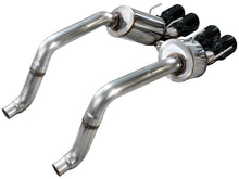 Load image into Gallery viewer, AWE Touring Edition Axleback Exhaust for C6 Chevrolet Corvette 6.2L (2009-2013) - Diamond Black Tips 3015-43662)
