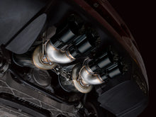 Load image into Gallery viewer, AWE Touring Edition Axleback Exhaust for C6 Chevrolet Corvette 6.2L (2009-2013) - Diamond Black Tips 3015-43662)

