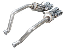 Load image into Gallery viewer, AWE Touring Edition Axleback Exhaust for C6 Chevrolet Corvette Z06/ZR1 - Chrome Silver Tips 3015-42606
