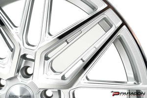 VOSSEN HF7 C8 CORVETTE - 20X9 ET35, 21X12 ET52 - SILVER POLISHED