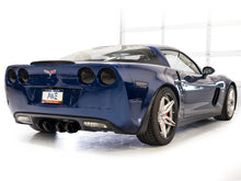Load image into Gallery viewer, AWE Track Edition Axleback Exhaust for C6 Chevrolet Corvette Z06/ZR1 - Diamond Black Tips 3020-43606
