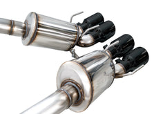 Load image into Gallery viewer, AWE Touring Edition Axleback Exhaust for C6 Chevrolet Corvette Z06/ZR1 - Diamond Black Tips 3015-43606
