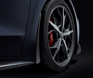 OEM GM C8 CORVETTE STINGRAY FRONT or REAR SPLASH GUARDS - Custom Painted Carbon Fiber Hydro