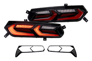 2014 - 2019 Chevrolet Corvette C7 Morimoto XB LED RED Tail Lights Taillamps - LF755