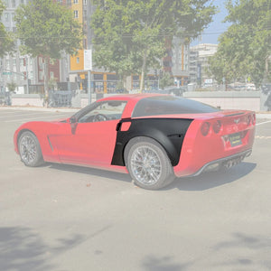 2005-13 Corvette C6 Z06 ZR1 CARBON FIBER or Custom Painted Widebody Quarter Panels