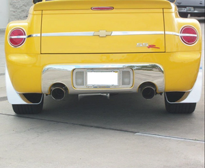 SSR BUMPER COVER POLISHED REAR