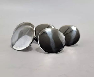 SSR HOOD BUTTON KIT 5PC LARGE | NICKEL FINISH