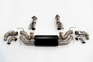 AFE MACH FORCE-XP 3" TO 2-1/2" 304 STAINLESS STEEL CAT BACK EXHAUST WITH MUFFLER