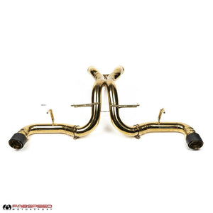 Fabspeed McLaren 570S Supreme Titanium X-Pipe Exhaust System (2015+)