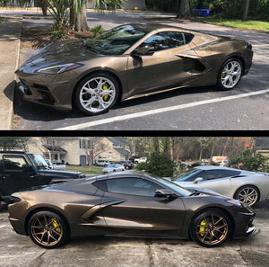 BBS CI-R 19X9, 20X11.5 5X120 CHEVROLET C8 CORVETTE WHEELS - BRONZE