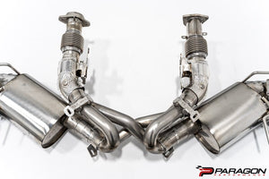 BORLA C8 CHEVROLET CORVETTE CAT BACK EXHAUST SYSTEM - S-TYPE