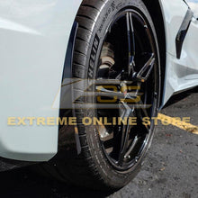 Load image into Gallery viewer, Corvette C8 EOS Extended Splash Guard Mud Flaps - Front &amp; Rear Options
